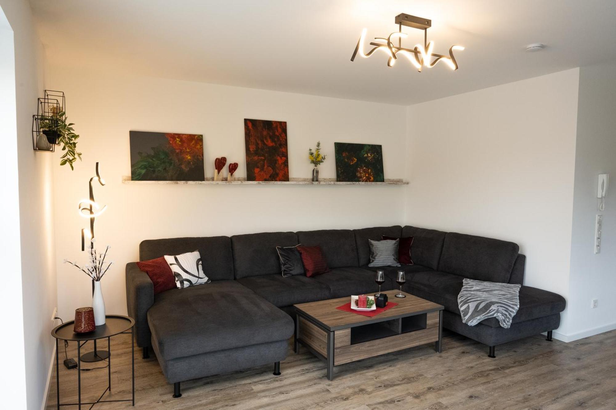 Ferienwohnung "Iewer Der Schaff" Burbach  ภายนอก รูปภาพ